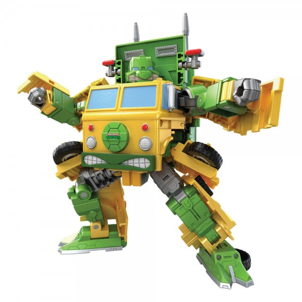 Transformers x Teenage Mutant Ninja Turtles Actionfigur Party Wallop 18 cm