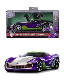 DC Comics Diecast Modelle 1/32 Joker 2009 Chevy Corvette Stingray