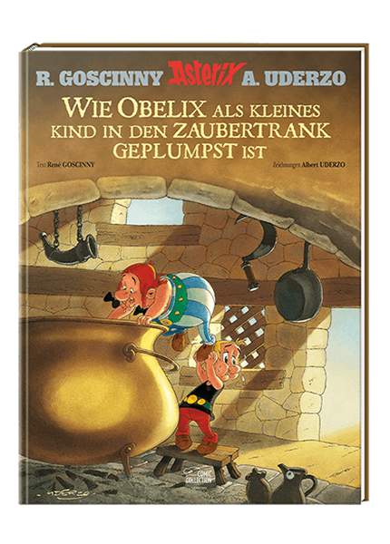 Asterix: Wie Obelix als kleines Kind in den Zaubertrank geplumpst ist- HARDCOVER