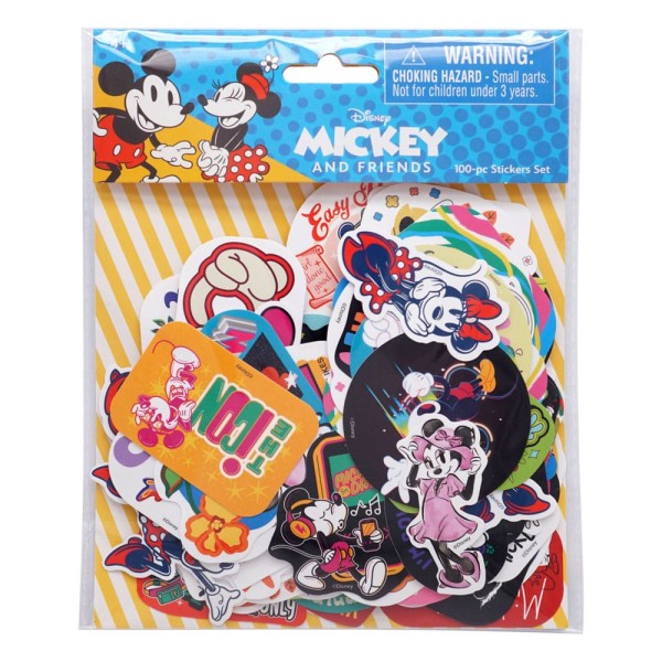 Disney Stickers Set 100er-Pack Mickey & Minnie