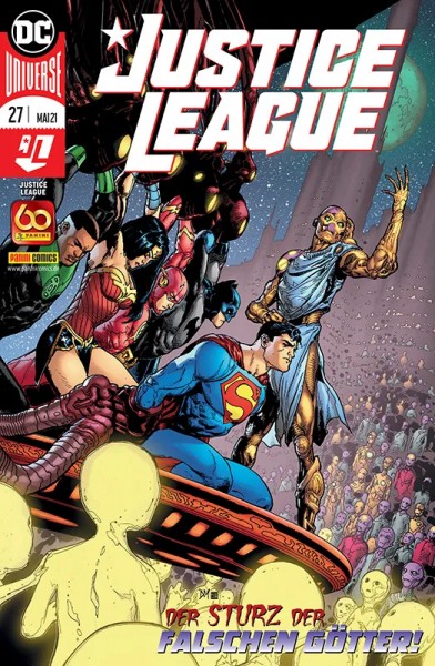 Justice League 27 (2021) - Der Sturz der falschen Götter