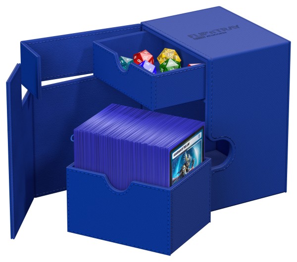Ultimate Guard Flip`n`Tray 133+ XenoSkin Blau
