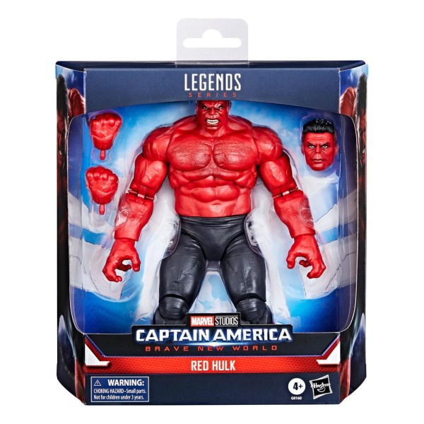 Captain America: Brave New World Marvel Legends Actionfigur Red Hulk 22 cm