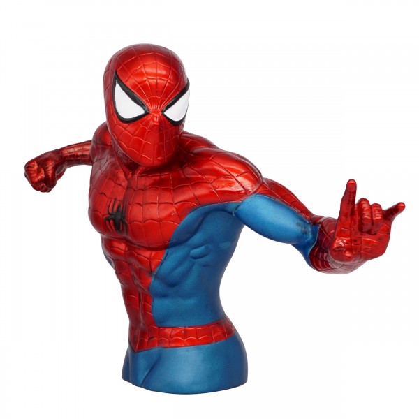 Marvel Spardose Spider-Man (Metallic Version) 20 cm