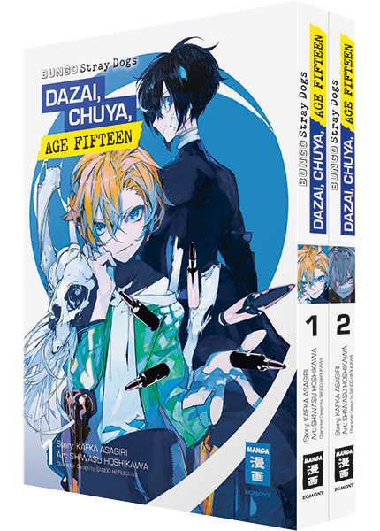 Bungo Stray Dogs - Dazai, Chuya, Age 15 - 01 + 02