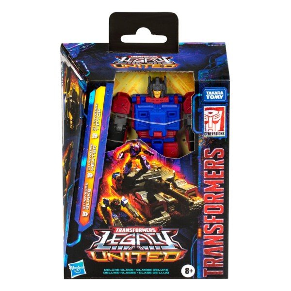 Transformers Generations Legacy United Deluxe Class Actionfigur G1 Universe Quake 14 cm
