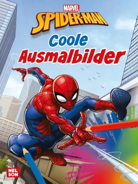 Spider-Man: Coole Ausmalbilder