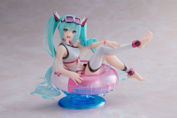 Hatsune Miku Wonderland PVC Statue Aqua Float Girls Hatsune Miku Reissue 18 cm