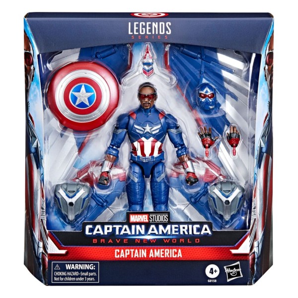 Captain America: Brave New World Marvel Legends Actionfigur Captain America 15 cm