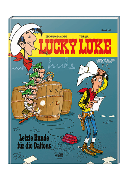Lucky Luke Nr. 102 - Letzte Runde für die Daltons - gebundene Ausgabe