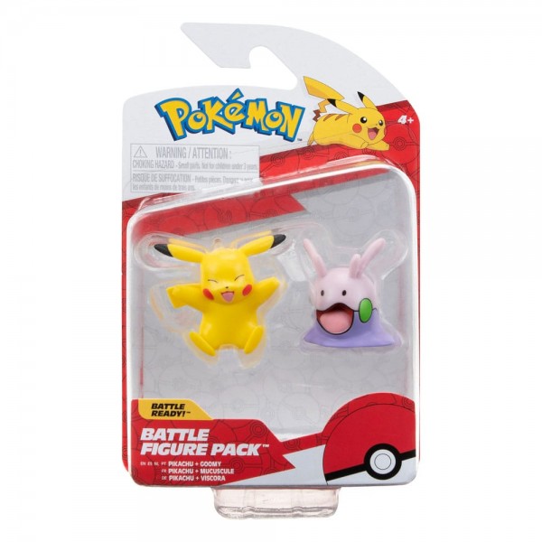 Pokémon Battle Figure Pack Minifiguren 2er-Pack Pikachu &amp; Viscora 5 cm