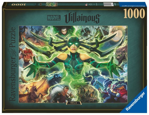 Marvel Villainous Puzzle Hela (1000 Teile)