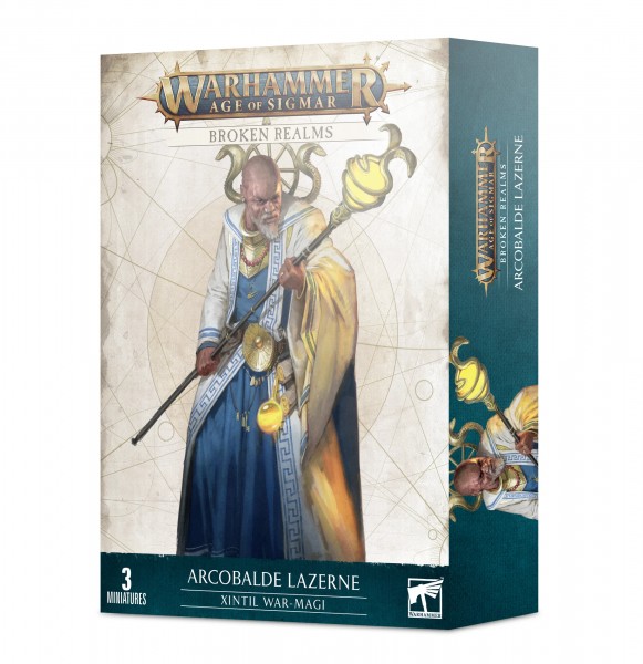 Warhammer Age of Sigmar: Broken Realms: Arcobalde Lazerne – Kriegsmagi von Xintil