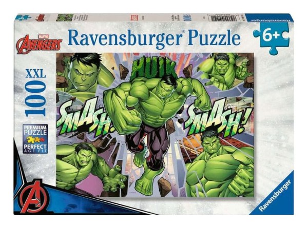 Marvel Kinderpuzzle XXL Der unglaubliche Hulk (100 Teile)