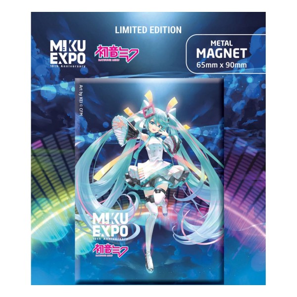 Hatsune Miku Magnet Miku Expo 10th Anniversary Art by Kei Ver. Limited Edition