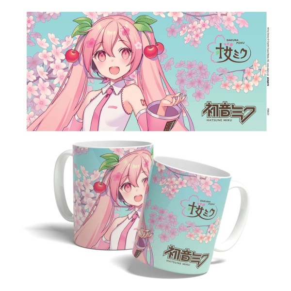 Hatsune Miku Tasse Sakura Miku Cherry Blossom 325 ml
