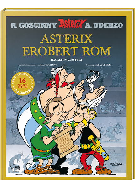 Asterix erobert Rom - Jubiläumsausgabe - gebundene Ausgabe
