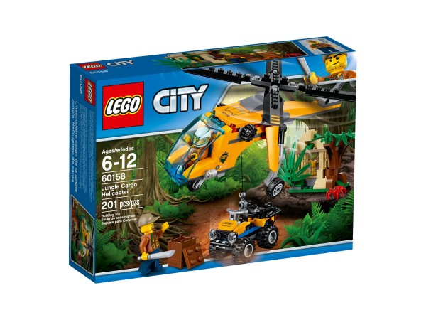 LEGO® City 60158 Dschungel-Frachthubschrauber