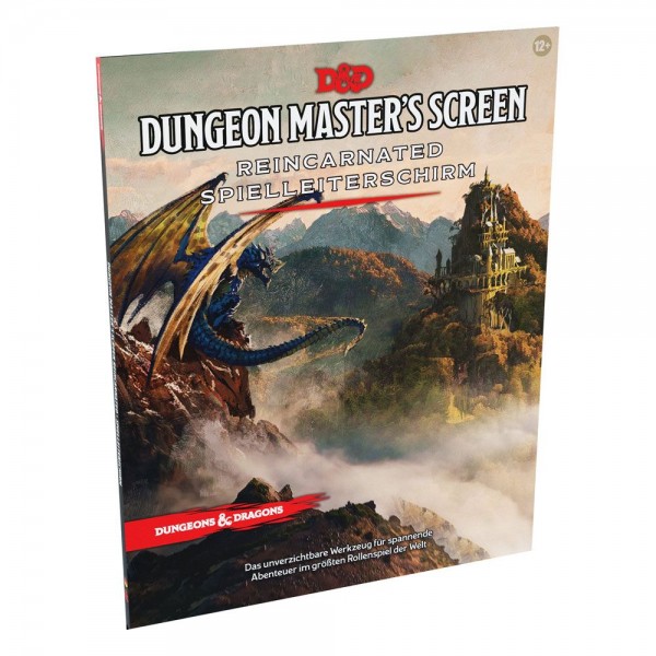 Dungeons &amp; Dragons RPG Dungeon Master&#039;s Screen Reincarnated - Spielleiterschirm deutsch
