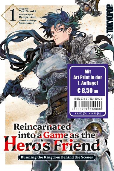 Reincarnated into a Game as the Hero’s Friend 01