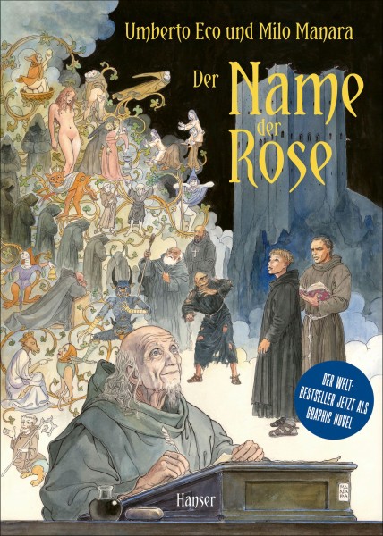 Der Name der Rose Graphic Novel (Manara)