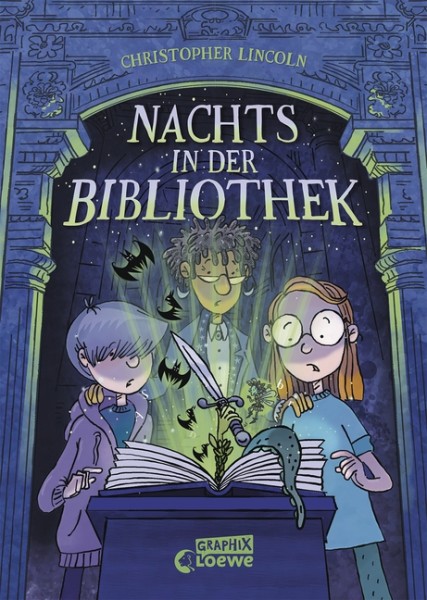 Nachts in der Bibliothek 1