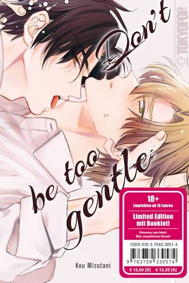 Don't be too gentle (Einzelband) - Limited Edition