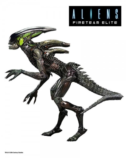 Aliens: Fireteam Elite Actionfigur 23 cm Serie 2 - Spitter Alien