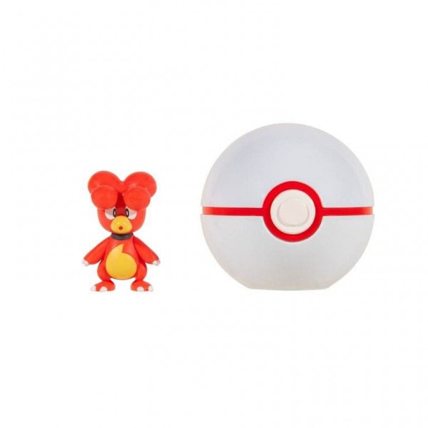 Pokémon Clip&#039;n&#039;Go Poké Balls Magby &amp; Premierball