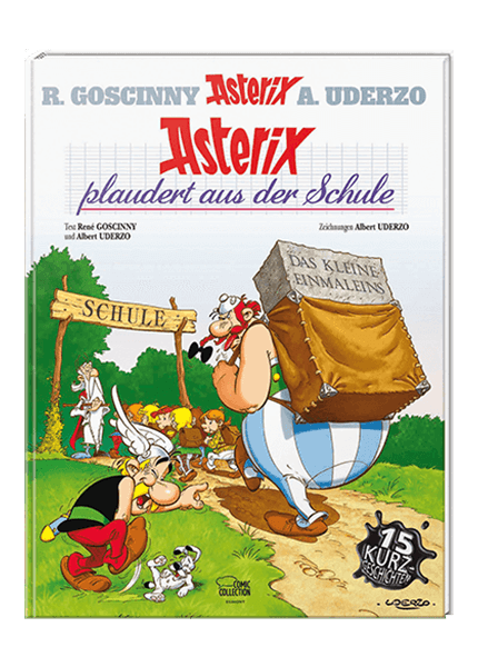 Asterix Nr. 32: Asterix plaudert aus der Schule - gebundene Ausgabe