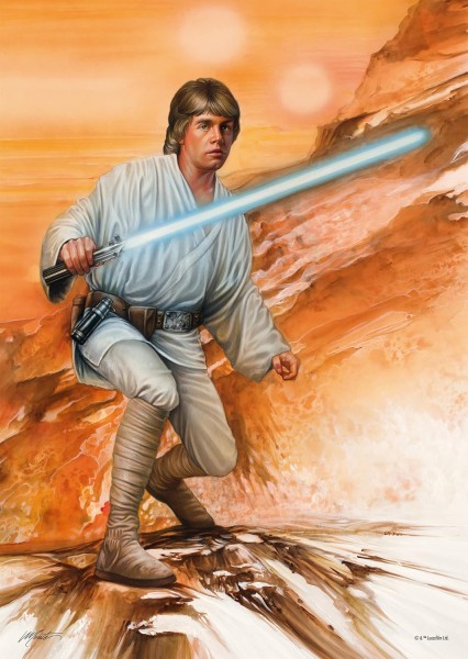 Star Wars - Luke Skywalker Puzzle (1000 Teile)
