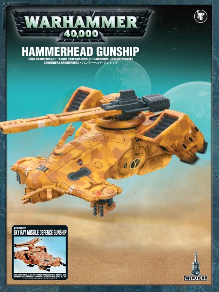 Tau Empire - Hammerhai-Gefechtspanzer / Dornenhai-Raketenpanzer