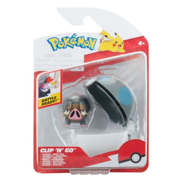 Pokémon Clip'n'Go Poké Balls Ferkuli & Schwerball