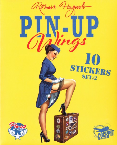 Pin-Up Wings Sticker Set 2
