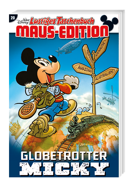Lustiges Taschenbuch Maus-Edition Nr. 20 - Globetrotter Micky