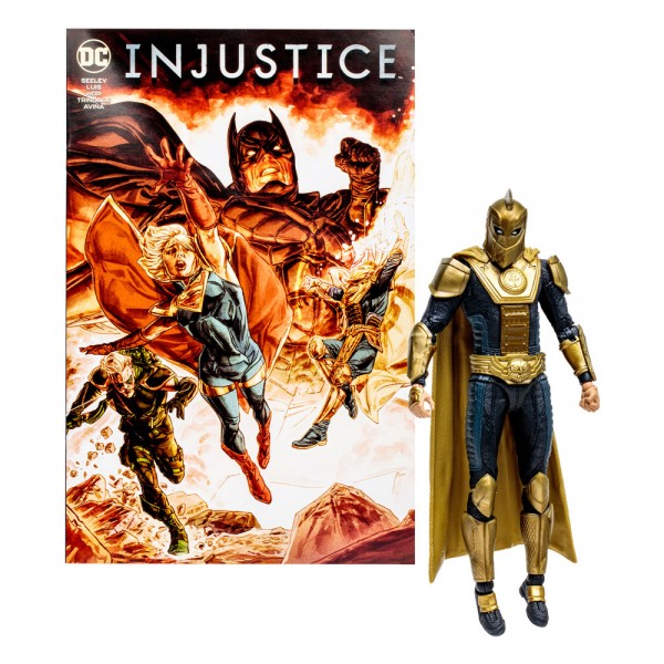 DC Direct Page Punchers Gaming Actionfigur &amp; Comic Dr. Fate (Injustice 2) 18 cm