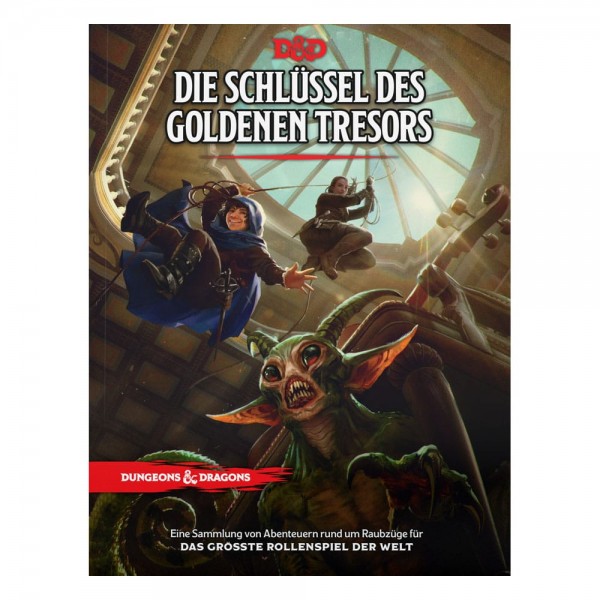 Dungeons &amp; Dragons RPG Abenteuer - Die Schlüssel des Goldenen Tresors (Deutsch)