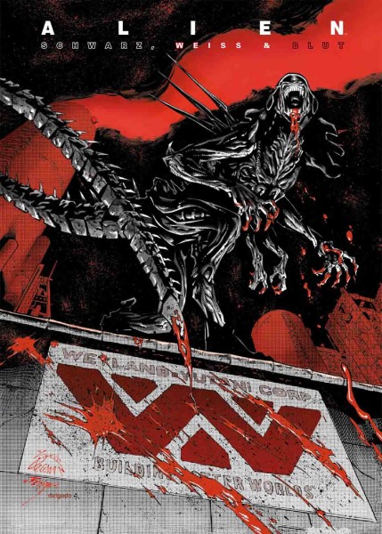 Alien - Schwarz, Weiss und Blut