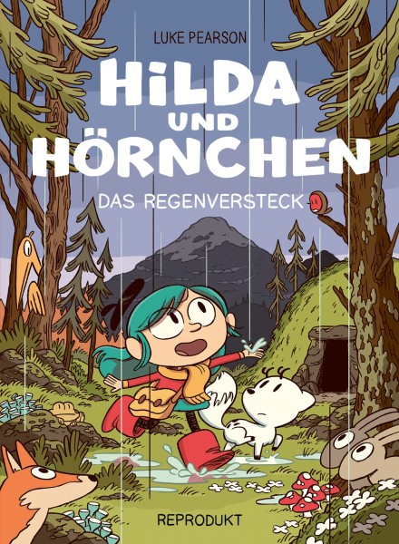 Hilda und Hörnchen - Das Regenversteck (Hardcover)